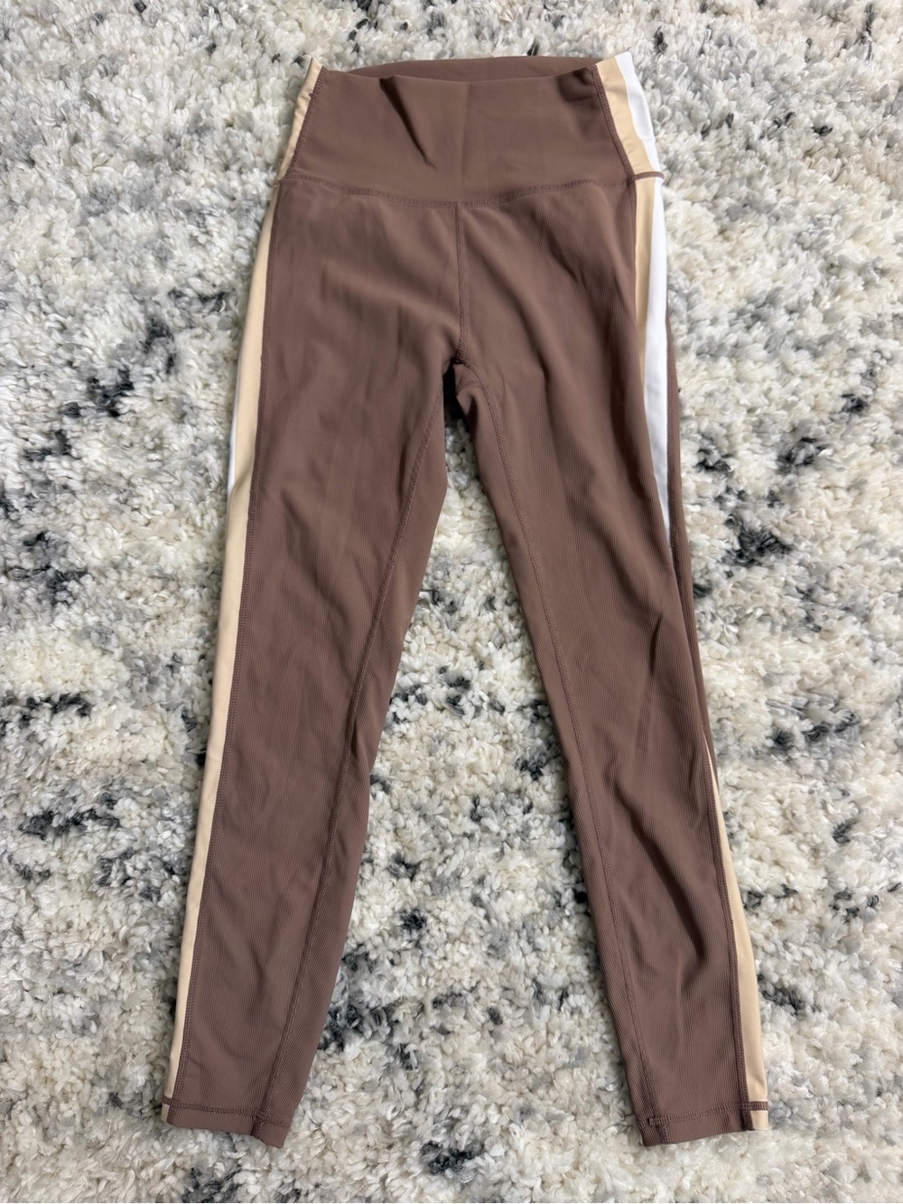 Wilo the Label Ribbed Higb Rise Athletic Leggings